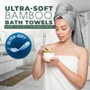 Towelogy Bamboo Extra Large Bath Towels (90x140cm, 1 Pack) -