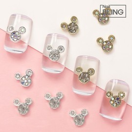 Mickey Crystal Nail Parts / 미키 크리스탈 네일파츠
