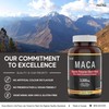 Herba Organic Black Maca Root for Men 3500mg – 180