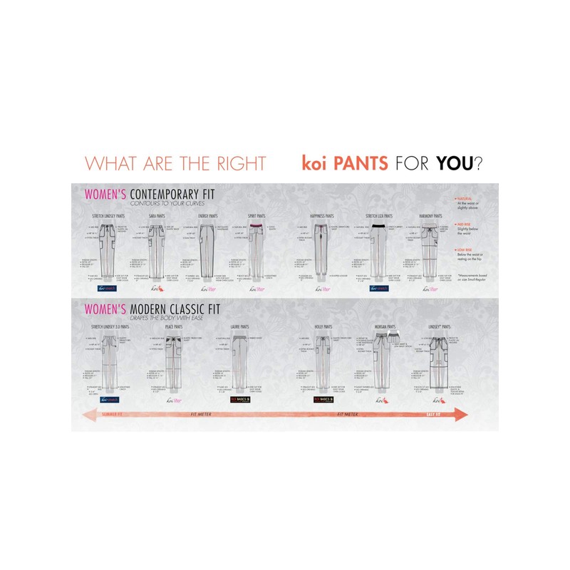 KOI Basics for Men 605 Luke Pant (Black, Small)