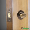 EAI Tubular Deadbolt for Bathroom | 76mm Case 57mm Backset