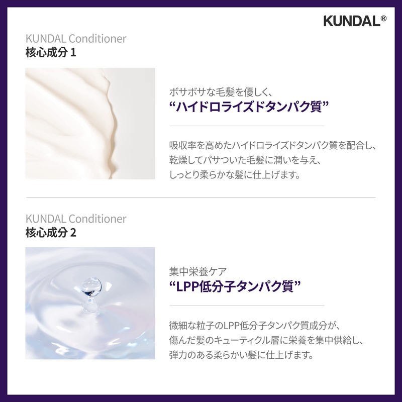 KUNDAL Protein Treatment 500 ml (Amber Vanilla)
