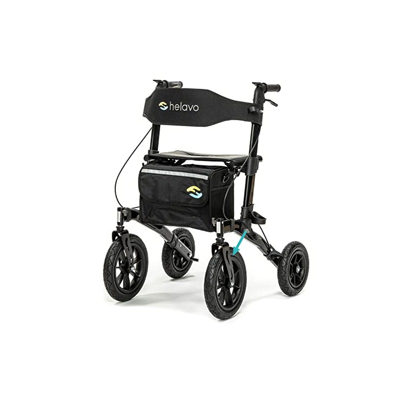 Helavo Spare Part: Front Wheel with Suspension for Helavo H1040