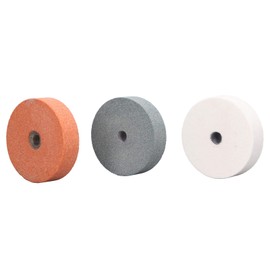 CHICIRIS Silicon Carbide Sanding Disc for Woodworking, 3 x Polishing Disc, 75 mm, 240, Extra Fine, Silicon Carbide, 10 mm Bore, 2 mm Thickness
