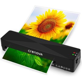 Crenova Laminator Machine A4 9 Inch 4 in 1 Thermal Laminator NO Laminating Pouches