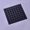 Square Shower Drain 4 inch, Nicmondo Point Center Floor Waste