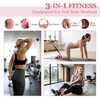 HIMESPORNER Multifunction Pedal Resistance Band with Handle and Ankle Straps,