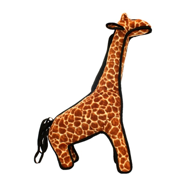 TUFFY - World's Tuffest Soft Dog Toy - Zoo Giraffe