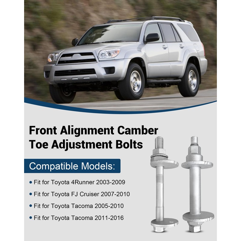 Lower Control Arm Cam Bolts Kit 48409-60020 48190-60020 Fit for