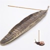 Incense Holder Set, Leaf and Snail Incense Burner, Incense Ash