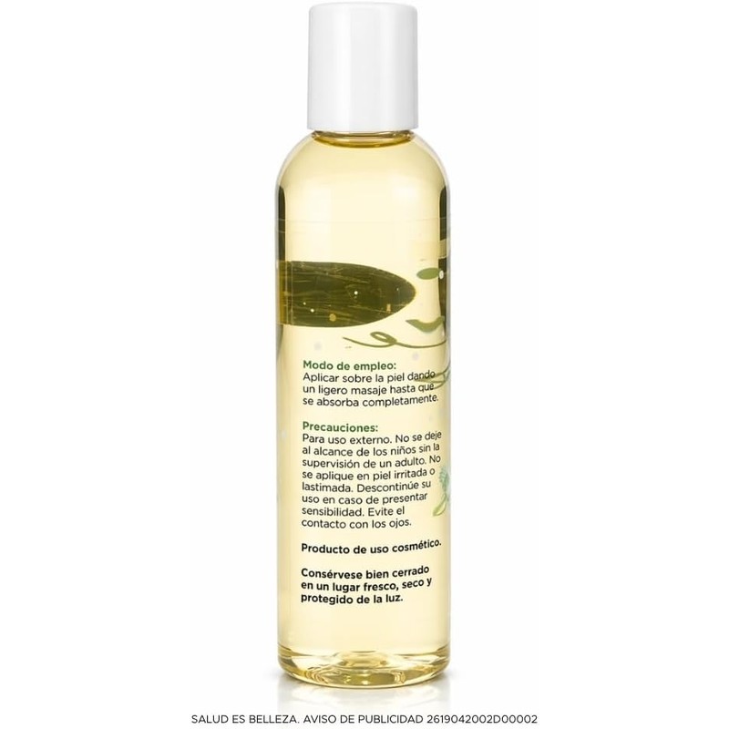 PACALLI Aceite de Ricino 100% Puro 2x130ml - Pestañas y