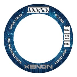 Tronixpro Unisex's Xenon Fishing Leader Line, Clear, 0.5mm