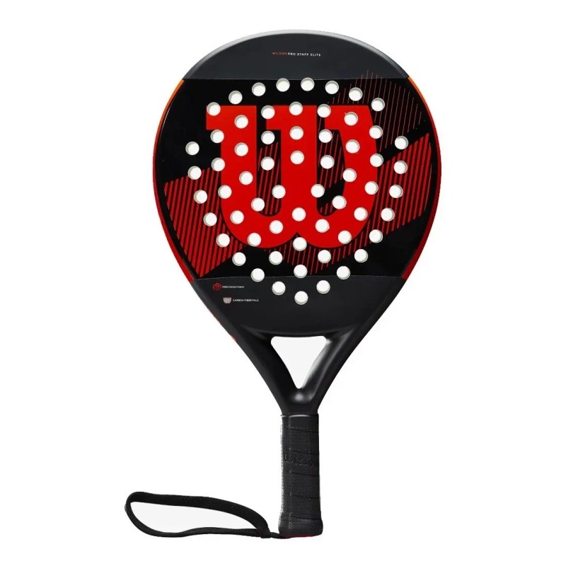 Pala Raqueta Padel Pro Staff Elite Wilson Negro/rojo