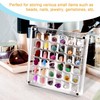 XIHIRCD Acrylic Magnetic Seashell Display Box, Clear Sea Shell Display