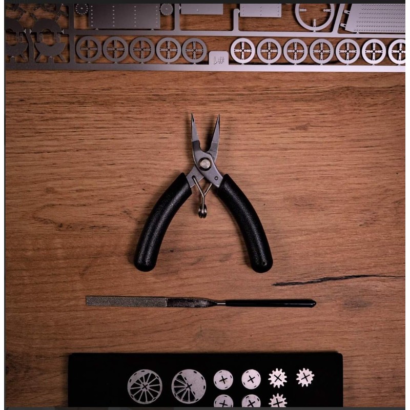 Metal DIY Model Bending Tool Set, 3D Metal Puzzle Assembly