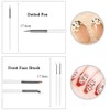 JOYJULY 20pcs Nail Art Design Tools, 15pcs Painting Brushes Set