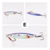5pcs 60g Señuelos Luminosos Para Pescar Lance Largo Mar Rio