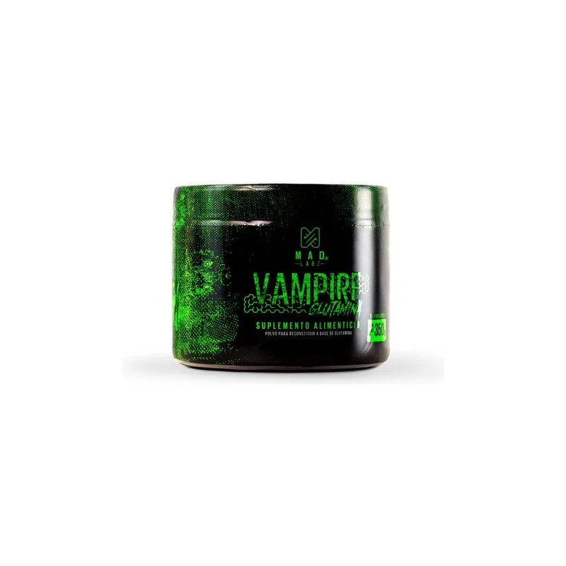 L-glutamina Mad Labz 350g 70 Servicios 100 Pura