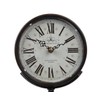 Lily's Home Antique Inspired Decorative Mantle Clock with Large Roman