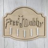 Free Dobby Sock Holder Or Craft Kit - Finish: Unfinished