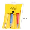 3pcs Fiberglass Scratch Brush Pen Set Watch Repair Rust Remove