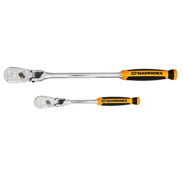 GEARWRENCH 2 Pc. 1/4" & 3/8" Drive 90 Tooth Dual