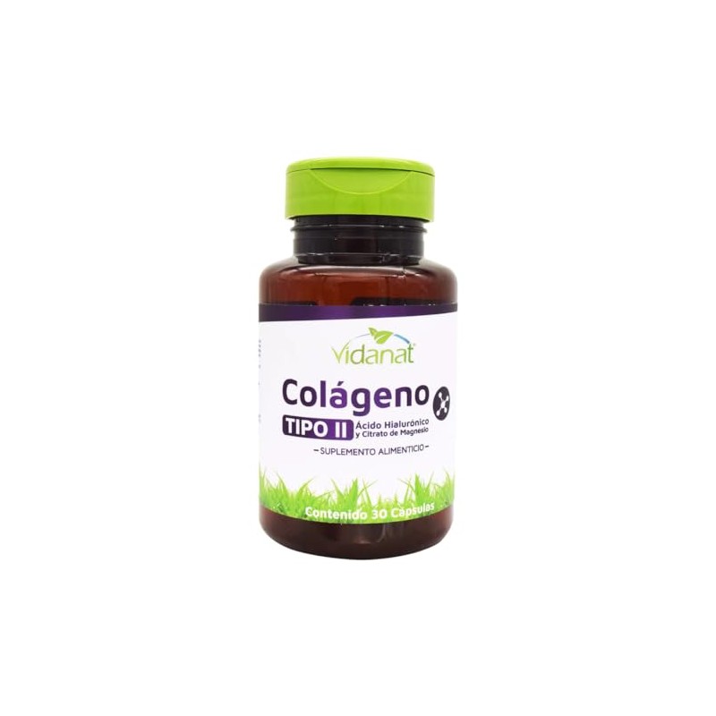 Vidanat Colageno Tipo Ácido Hialurónico Magnesio Cápsulas