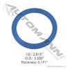 Fuel Cap Gasket Premium Poly Compatible with Kenworth Fuel Caps