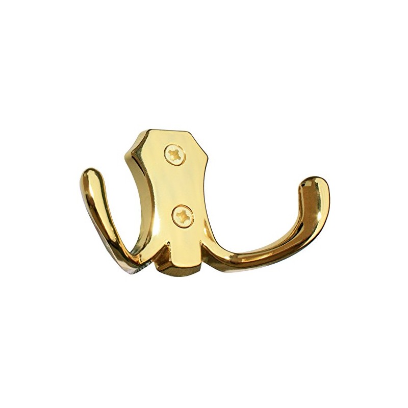 KeyMet GmbH Coat Hooks Wall Hooks 47 Polished Brass