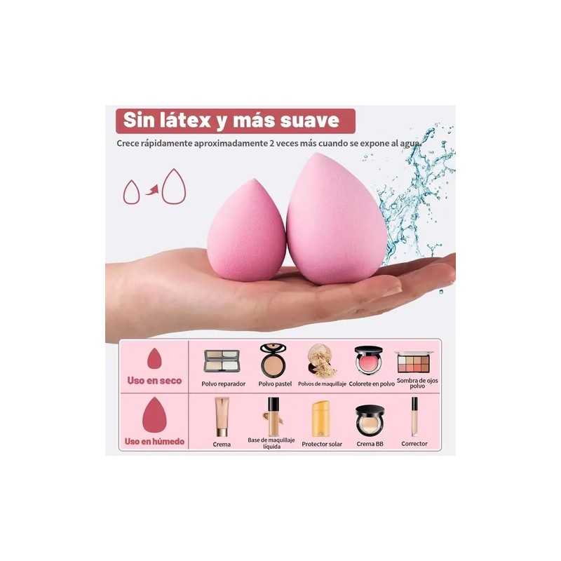 Brochas Maquillaje Profesional Y Herramientas Cosméticas 42