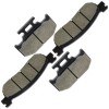 Caltric Front Rear Brake Pads for Yamaha XT250 2008 2009