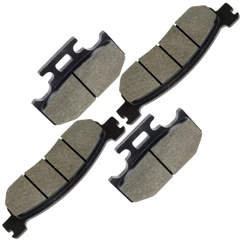 Caltric Front Rear Brake Pads for Yamaha XT250 2008 2009