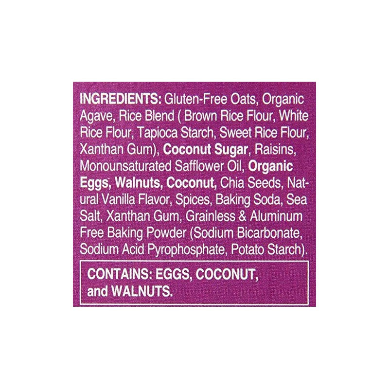 Pamelas Bar Oat Rasin Wal Spc 5pk