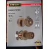 Defiant New Defiant Brandywine Antique Brass Keyed Entry Knob with