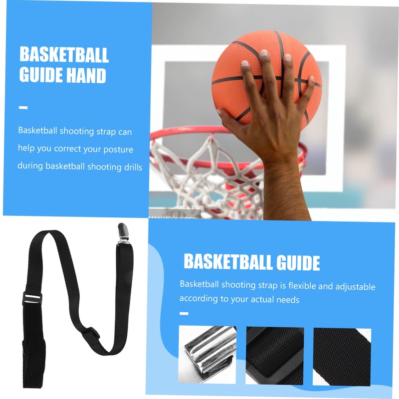 BIUDECO Basketball Shooting Off Hand Trainer Style Basketball Aid Training