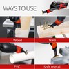 Litorange Oscillating Tool Titanium Blades, Universal Quick Release Multitool Blades