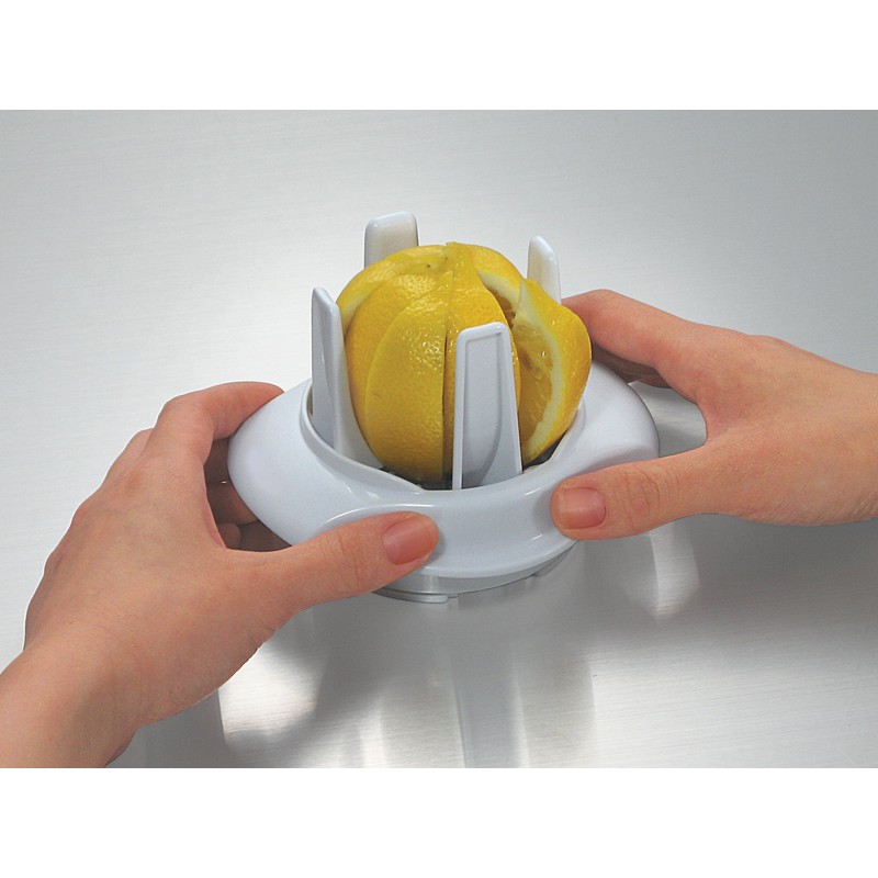 Simposh Lemon & Lime Wedge Slicer With Citrus Blaster For