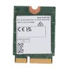 ciciglow QCNFA765 Drahtlose Netzwerkkarte, 2400 Mbit/s Dualband M.2 WiFi6 Netzwerkkartenadapter,5.2,