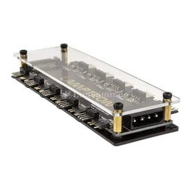 Lamptron Compatible SP901-ARGB PWM Fan and RGB Hub - ARGB