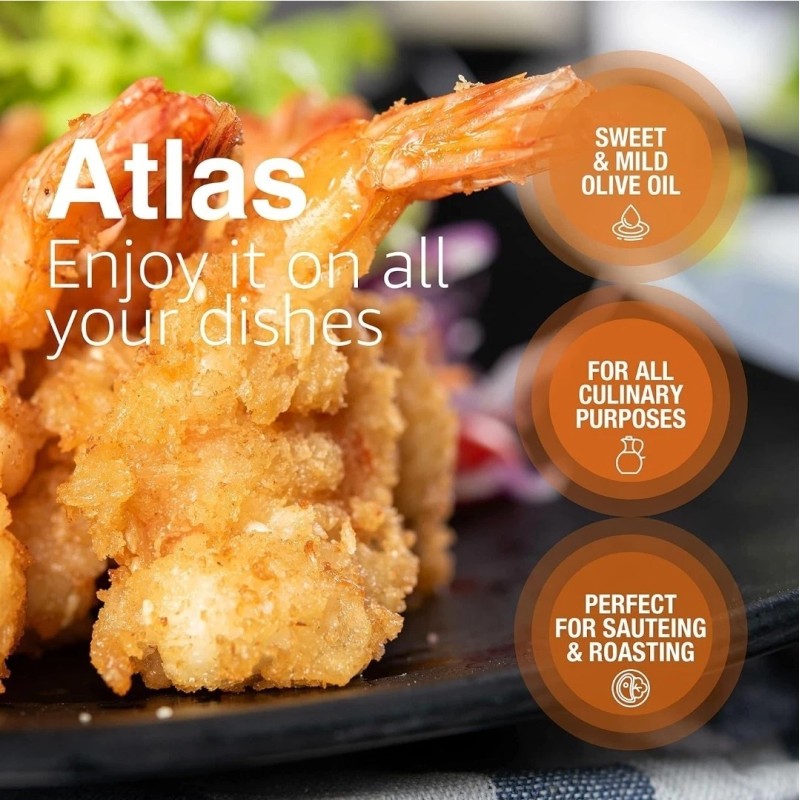 Atlas 1 LT Cold Press Extra Virgin Olive Oil With