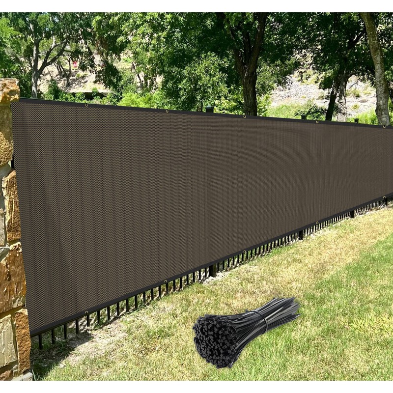 Windscreen4less 4' x 20' Privacy Fence Screen Heavy Duty Windscreen