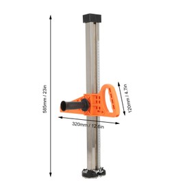 Fafeicy Gypsum Board Cutters, Hand Push Gypsum Cutting Tools, Portable Gypsum Drywall Cutting Artifact Tool for Woodworking Tools