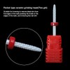 ASNOMY 2.35mm Ceramic Nail Drill Bits Set, Pro Coarse Medium