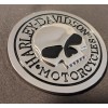 Unbranded 3D Willie G Polished Solid METAL Emblem Badge Harley