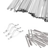 WedDecor 5Pcs Nose Bridge Strips Aluminium Bar 85mm Aluminum Strips