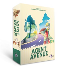 Agent Avenue (English Version) - Strategy Card Game, 2-4 Players, 10-15 Min, 8+ Years