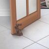 STCREE TQGJST85 Cast Iron Mouse Doorstop Heavy Duty Wedge Rustic