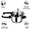 Vinod V-10L Stainless Steel Sandwich Bottom Pressure Cooker, 10-Liter