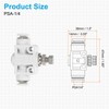 sourcing map PSA-1/4 Air Flow Control Valve Push to Connect