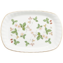 Wedgwood 50190706800 Wild Strawberry Spiral Tray, Wedding Gift, Gift